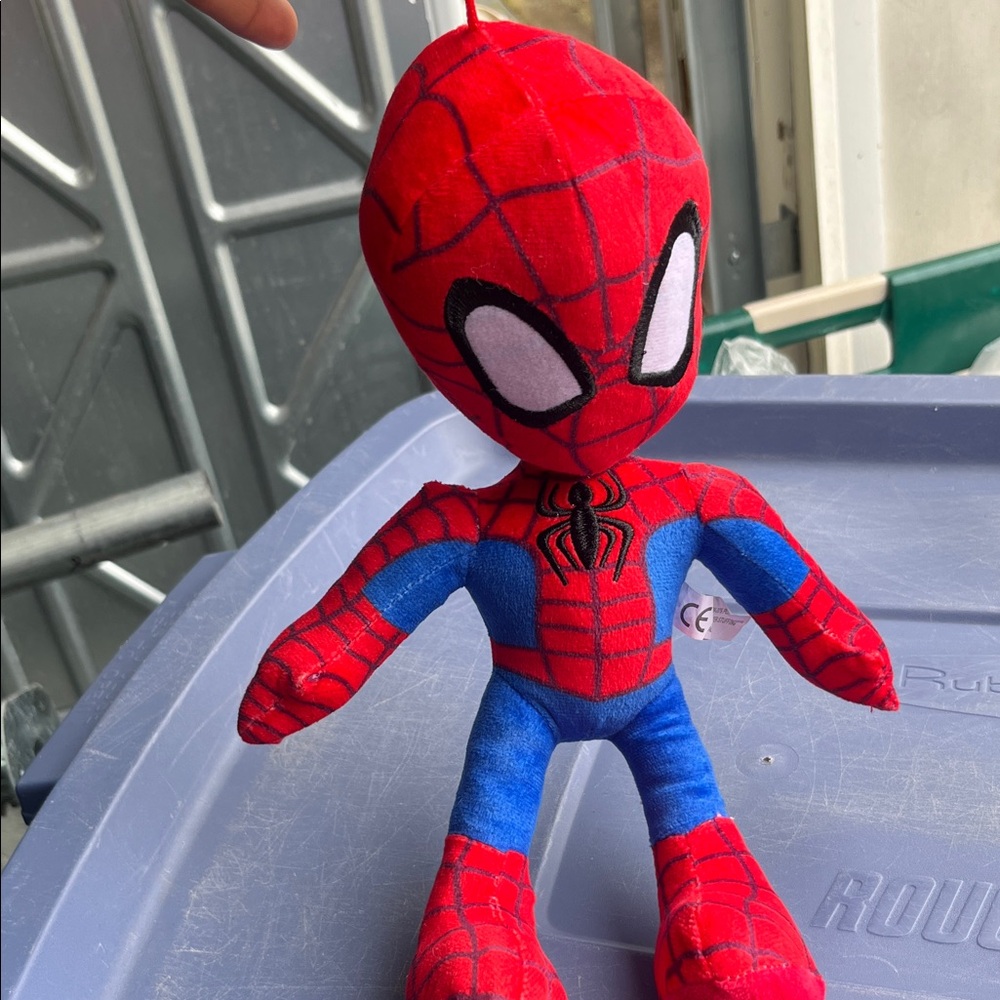 Spiderman Red and Blue Stuffed Toy